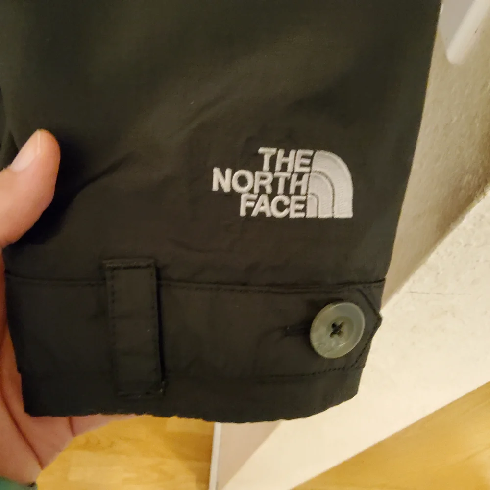 The North Face Black Double-Breasted Jacket Size 12/14 EUC
